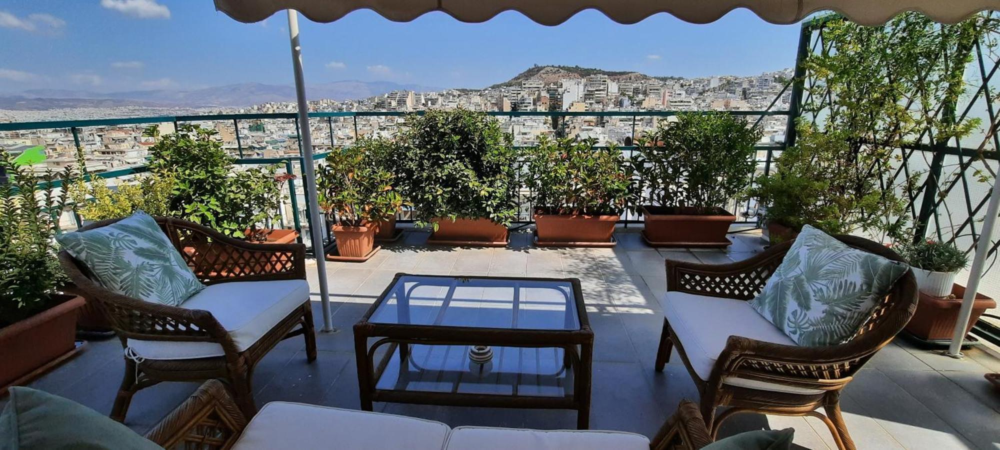 Ferienwohnung Taratsaki Athen Exterior foto