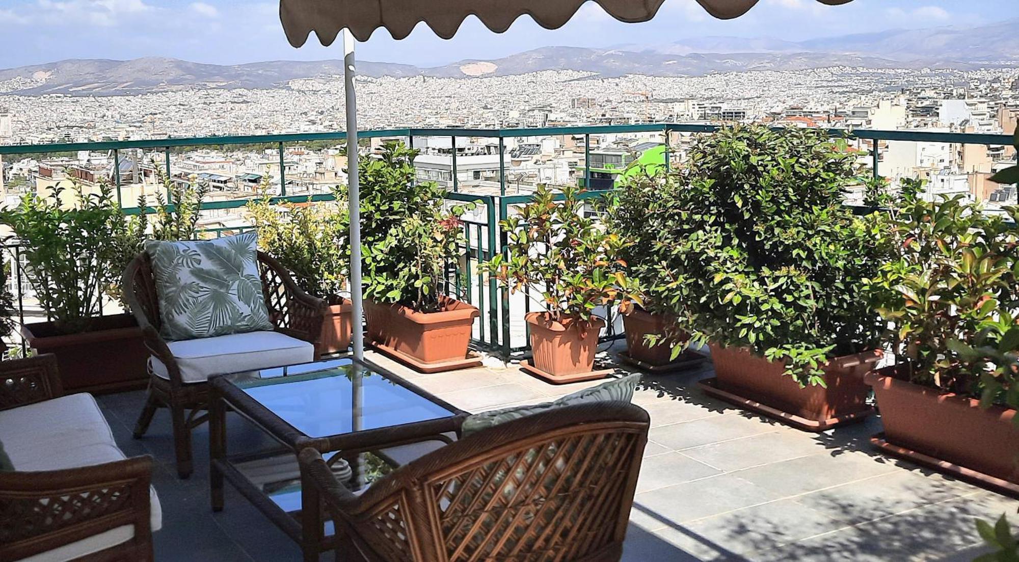 Ferienwohnung Taratsaki Athen Exterior foto